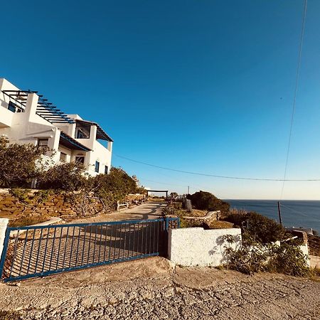 Blue Orison House Tinos For 5 Persons With Seaview Villa Perastra Exterior foto