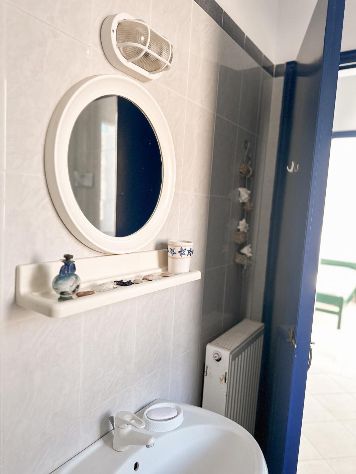 Blue Orison House Tinos For 5 Persons With Seaview Villa Perastra Exterior foto