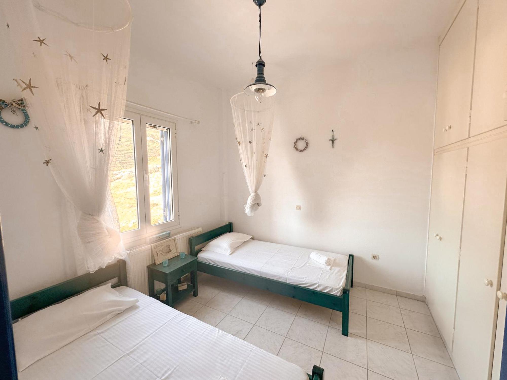 Blue Orison House Tinos For 5 Persons With Seaview Villa Perastra Exterior foto