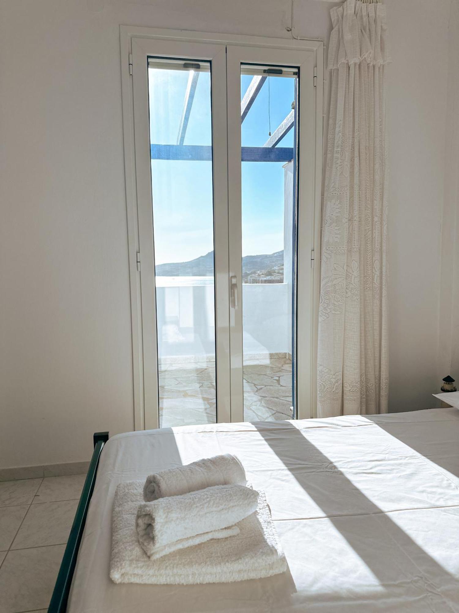 Blue Orison House Tinos For 5 Persons With Seaview Villa Perastra Exterior foto